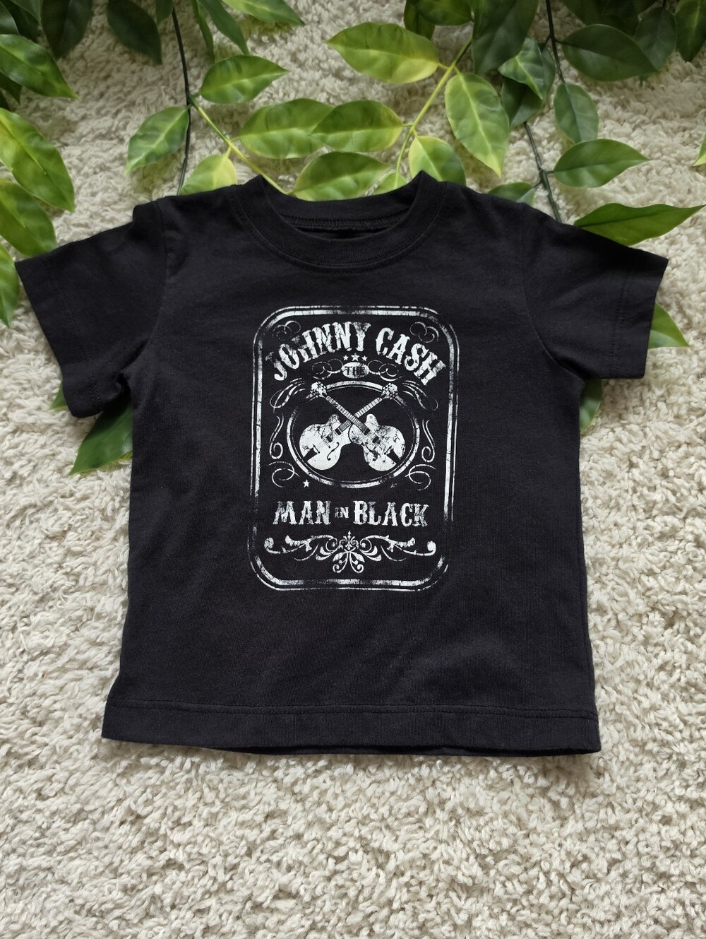 Baby Boy Johnny Cash Shirt (12-18 Months)